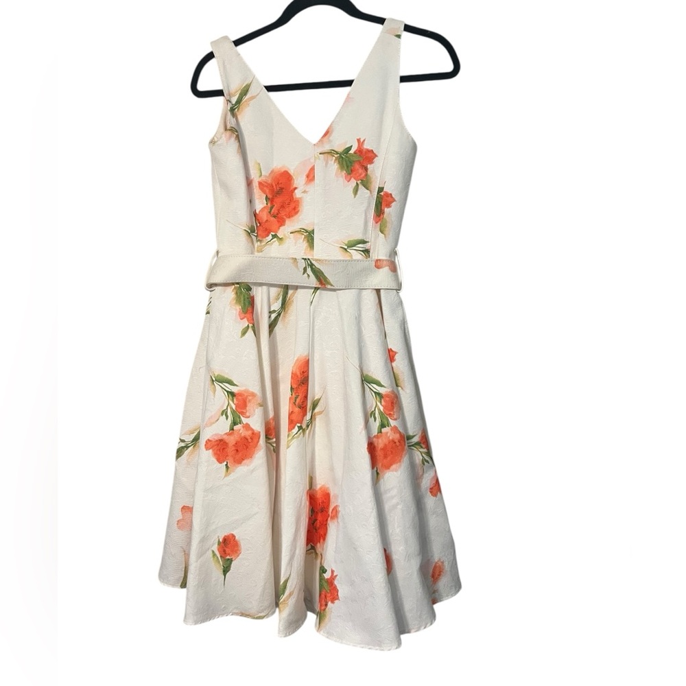Alberto Makali A-Line Floral
Swing Dress SZ 4